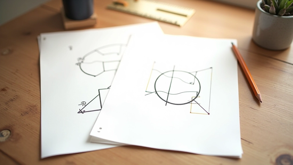 Storyboard de sequências de animação de abertura para marca